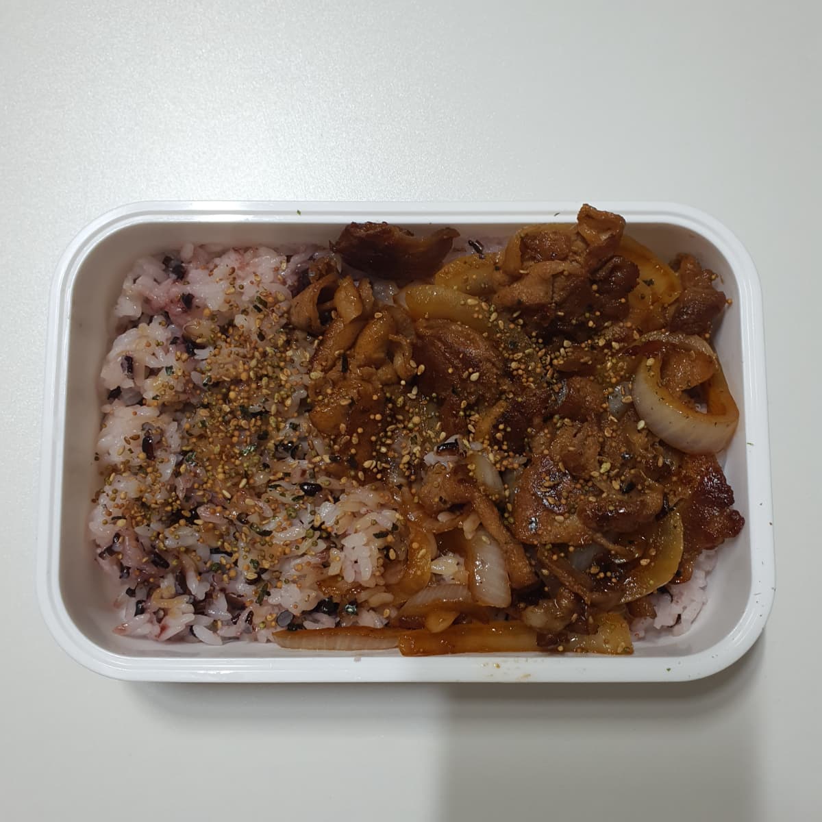 직장인 도시락 추천! 간단 부타동 만들기 대표 사진 1