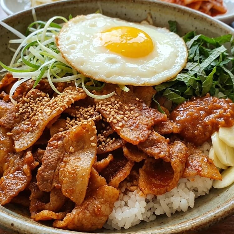 우삼겹 고추장 비빔밥 대표 사진 1