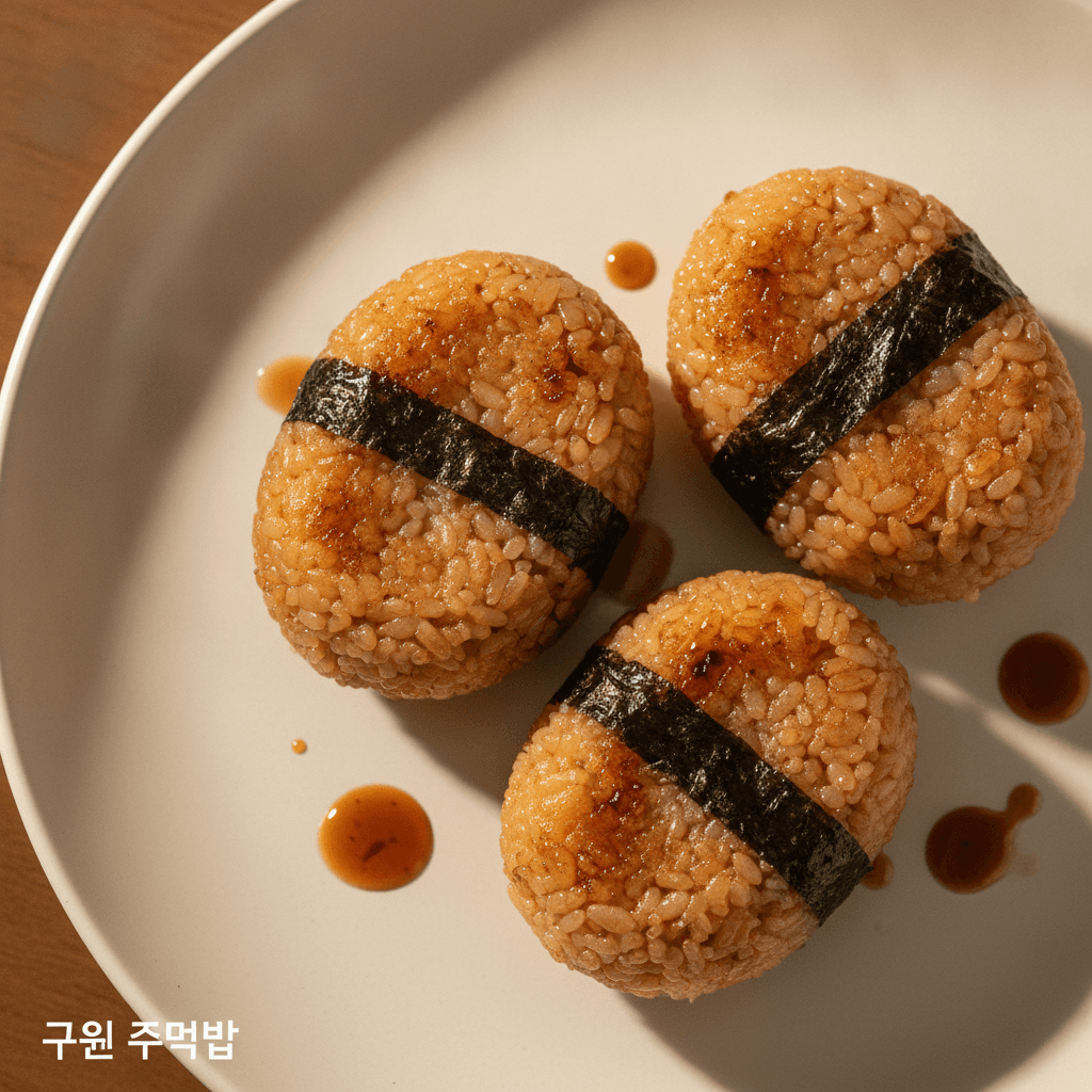 겉바속촉 단짠 구운 주먹밥 만드는 법 대표 사진 1