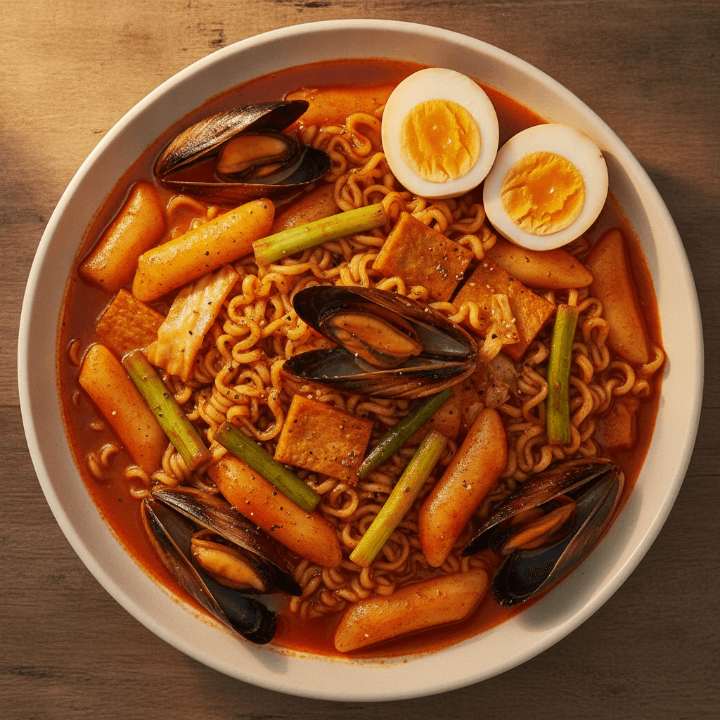 홍합 해물 라볶이 초간단 만드는 법 대표 사진 1