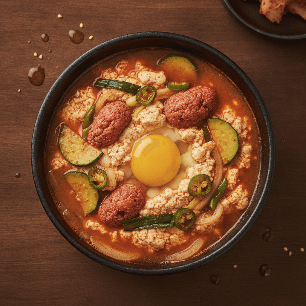 얼큰한 명란순두부찌개 초간단 끓이는 법 대표 사진 1