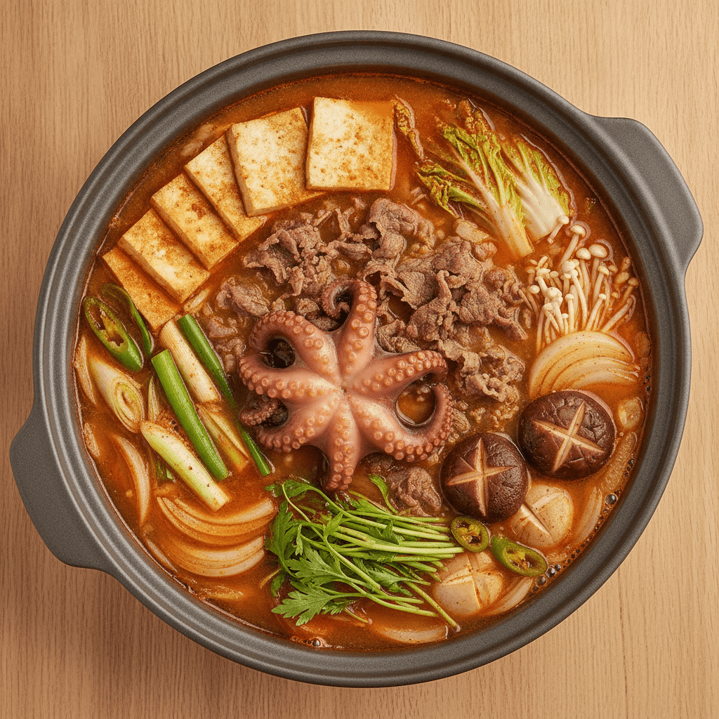 소고기 낙지 전골 황금레시피 만드는 법 대표 사진 1